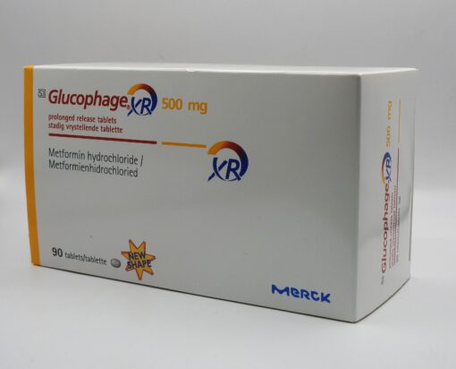 Glucophage xr (500mg Srt x 90)