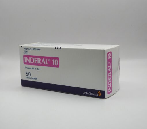 Inderal (10mg tablet x 50)