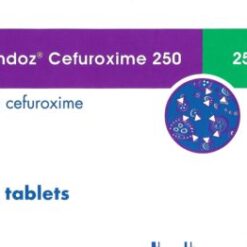 Sandoz cefuroxime (250mg tablet x 20)