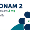 Clonam (Clonazepam) 2mg/28tabs